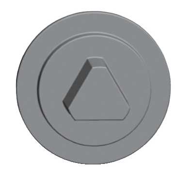 Купить SE Плоская накл.+ треугольный профиль 8 мм NSYSFLOCKT8