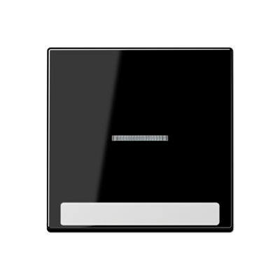 JUNG Клавиша с полем для надписи, чёрный A590BFNAKO5SW