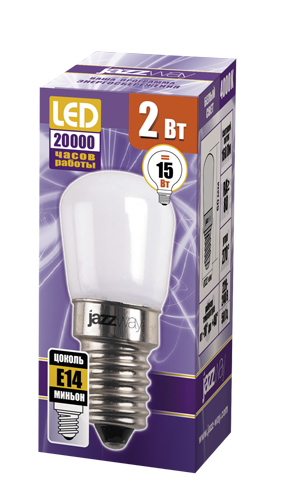 Купить Jazzway Лампа PLED- T22/50 2w E14 FROSTED 4000K 160Lm 20000час .5001985