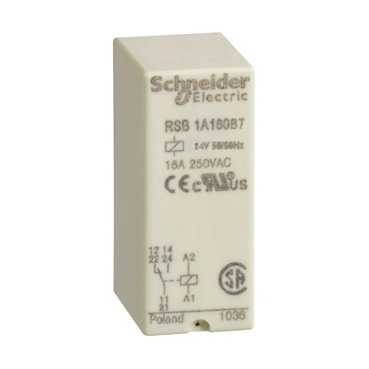 Купить SE Реле 1CO 24В AC RSB1A160B7