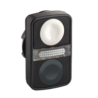 Купить SE XB5 Головка кнопки двойная без маркировки + LED ZB5AW7A1720