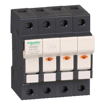 Купить SE Разделитель-предохранитель 25A с указателем срабатывания 3Р+N 8,5х31,5 DF83NV