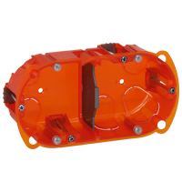 Купить Legrand Batibox Коробка монтажная повышенной прочности 2п глуб.50мм 080122