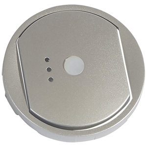 Купить Legrand Celiane Титан Накладка выключателя простой с индикатором состояния 068373