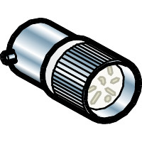 Купить SE Светодиодный элемент BA9S 6В 1,2Вт белый DL1CD0061