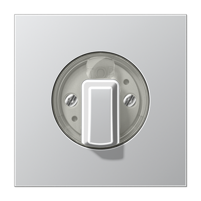 JUNG Накладка поворотного механизма алюминий AL1941