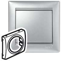 Legrand Valena Алюминий Универсальная лицевая панель 770180