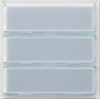 Gira TX-44 Дополнительная кнопка вызова на 3 абонента белая подсветка 126300