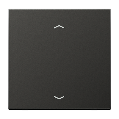 JUNG Клавиша для KNX кнопки, 1 группа с символами «стрелки» металл антрацит AL101PAN