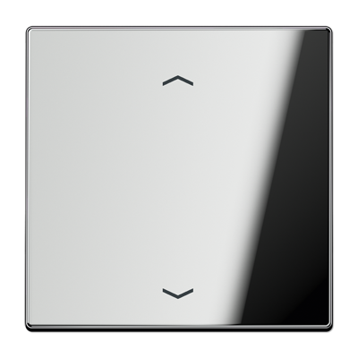 JUNG Клавиша для KNX кнопки с символами "стрелки", 1 группа металл хром GCR101P