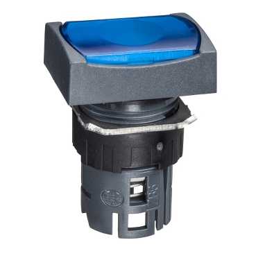 Купить SE Кнопка удлиненная прямоугольная с подсветкой желтая ZB6DW6