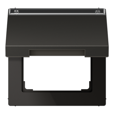 JUNG LS 990 Антрацит Крышка откидная с возвратной пружиной и полем для надписи 12x15мм AL2990NAKLAN