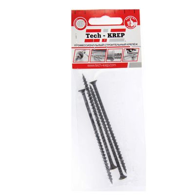 Купить Tech-Krep Саморез ШСГД 4,8х100 (4 шт) - пакет 103876