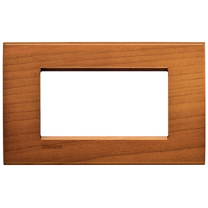 BT LL Американская вишня Рамка прямоугольная, 4 мод LNA4804LCA