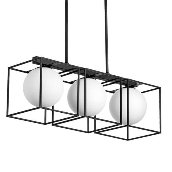 Купить Lightstar 732137 (SD1471/3) Люстра GABBIA 3х40W E14 ЧЕРНЫЙ (в комплекте)