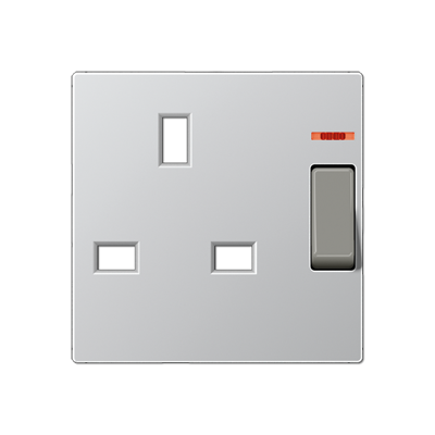 JUNG Накладка British standart, c выключателем, защита от детей A3171KOALPL