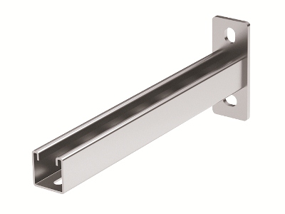 DKC Консоль одиночная, 41х41, осн.500 мм, цинк-ламельная