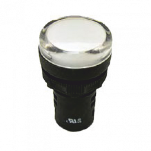 CHINT Индикатор ND16-22DS/4 белый АС230В (R)