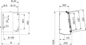 Купить SE Консоль 600х200 NSYSDC62
