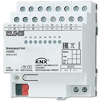 JUNG KNX Бинарный ввод, 8 каналов 2128REG