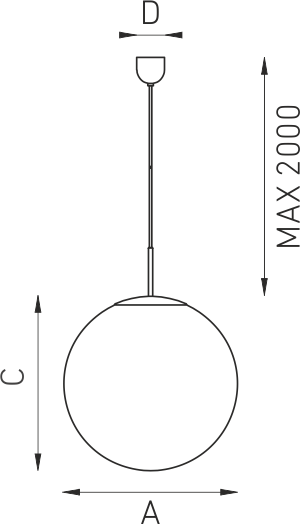 Купить СТ SIRIUS P 300/100 WH SET светильник 1526000070