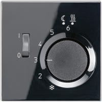 JUNG LS 990 Черный Регулятор теплого пола, 10(4)А FTRLS231SW