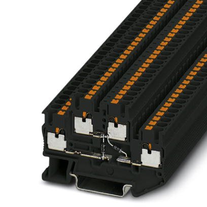 Phoenix Contact PTTB 2,5-2DIO/O-UL/O-UR BK Клеммный блок 3211444