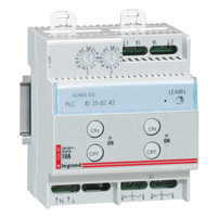 Legrand In One Galea Life Мех Выключатель модульный 2-канальный,10А,2х2500 Вт, для DIN-рейку (4 мод) 003600