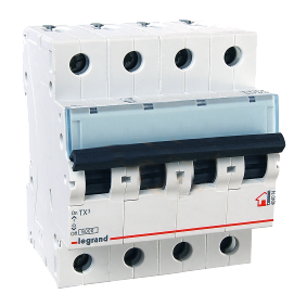 Купить Legrand TX3 Автоматический выключатель 4P 10A (B) 6000 404012