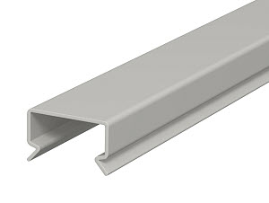 Купить OBO Bettermann Крышка кабель-канала LKV 25 мм, ПВХ, серый 6178504