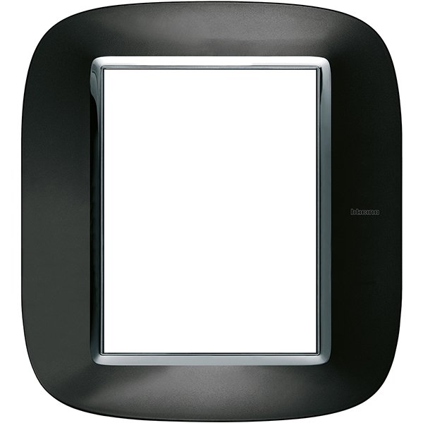 Купить BT Axolute Темный металлик Рамка 3+3 мод эллипс HB4826XS