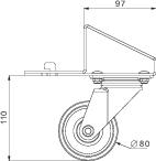 Купить SE Транспортировочные ролики (4 штуки) NSYSTW