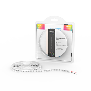 Gauss Лента Basic 12V 10W/m 700lm/m RGB IP20 LED 3m 1/100 BT054
