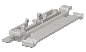 Купить OBO Bettermann Фиксатор крышки кабель-канала WDK h=110 мм, ПВХ, светло-серый 6023517