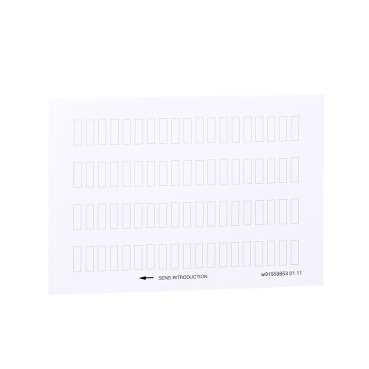 Купить SE XB5 Листы смаркировками (76 шт) D22 8х27мм ZBY4100