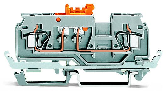 WAGO 51236629 2-пров. клем. с размык. для тест. из 280-871