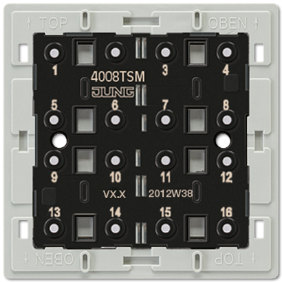 JUNG KNX Кнопочный сенсорный модуль 4008TSM