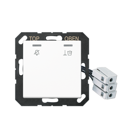 JUNG Накладка для внешнего DND-модуля с LED-лампами, 230 В, белый ACUKO5M230WW