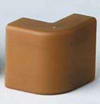 DKC AEM 25x17 Угол внешний коричневый (розница 4 шт в пакете, 20 пакетов в коробке)