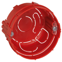 Legrand Batibox Коробка монтажная круглая для кирпичных стен глуб.40мм, с винтами 080108