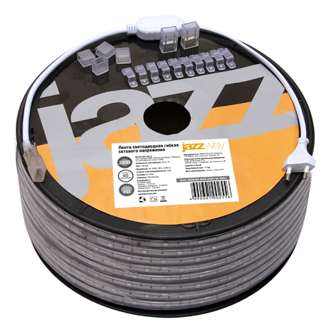 Jazzway Лента (Б) MVS-2835/60-IP68-220V-W -1m (белый свет) .5004252 Jazzway Лента (Б) MVS-2835/60-IP68-220V-W -1m (белый свет) .5004252