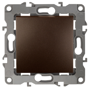 ЭРА 12-1001-13 Выключатель, 10АХ-250В, IP20, без м.лапок, 12, Бронза