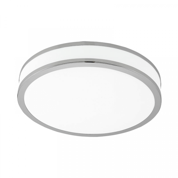 Eglo Светильник LED настенно-потолочный PALERMO 2, 18W(LED), Ø280, сталь, белый/пластик, белый, хром 95682