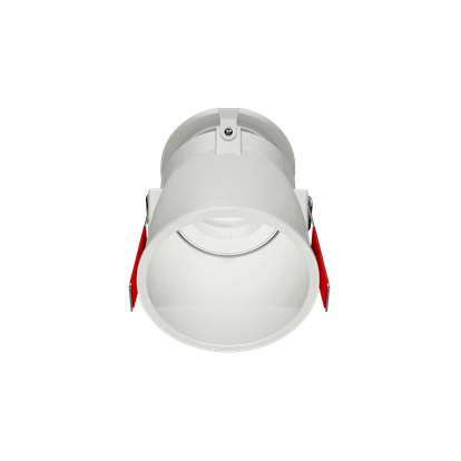 Varton Рамка для модульного светильника FLEX 50 05 круглая встраиваемая утопленная 95х70мм RAL 9010 поворотная V1-R0-00435-10009-2000000