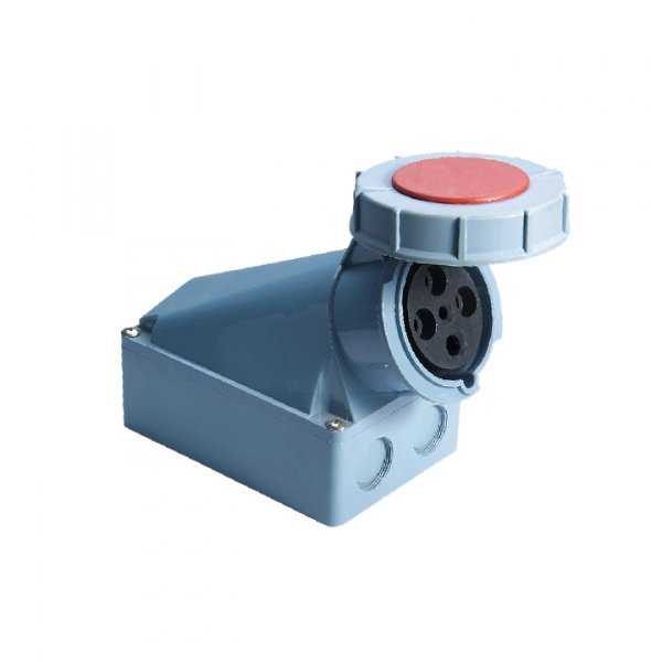 EKF PROxima Розетка стационарная наружная 1342 3Р+РЕ 63А 380В IP67