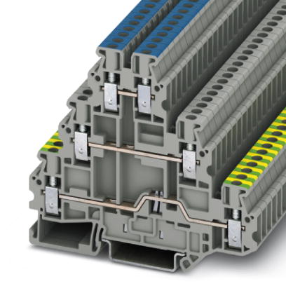 Phoenix Contact Клемма защитного провода UT 2,5-PE/L/N 3214291 Phoenix Contact Клемма защитного провода UT 2,5-PE/L/N 3214291