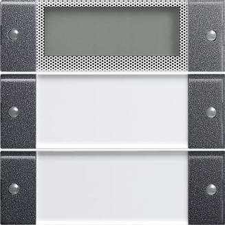 Gira S-55 Антрацит Комплект клавиш Plus, 2 шт. 214228