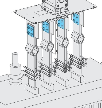 Купить SE Canalis 16 болтов М12х80 с гайками, шайбами и выравнивающей пластиной KTB0000YB4
