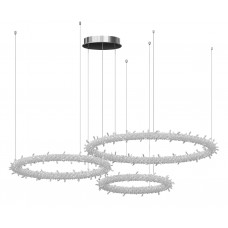 Kink Light 07875-80+60+40P,02 Подвес Лиам хром d40+60+80 h120 Led 113W (3000K)