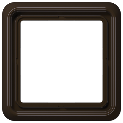 JUNG CD 500 Коричневая Рамка 1-ая CD581BR